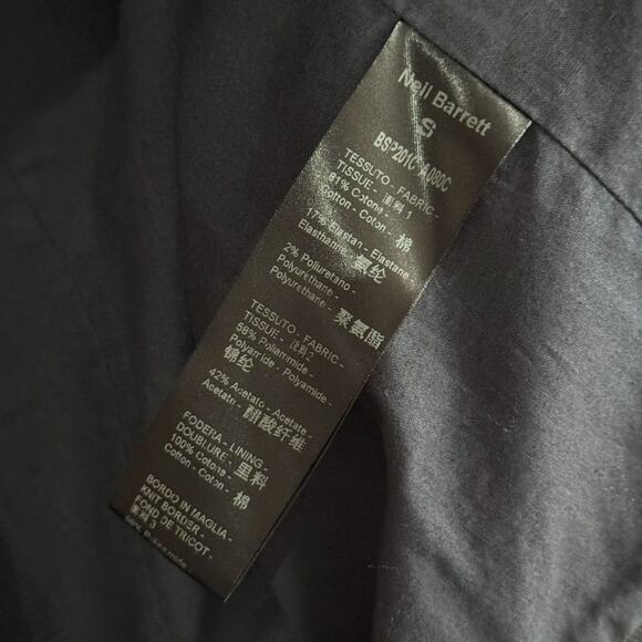 $1,650 Denim / Satin Jacket - Picture 8 of 10